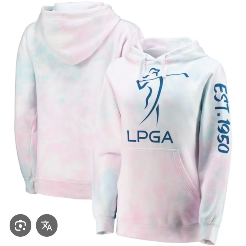 MICHELLE WIE WEST TIE-Dye Popular Sweatshirt Hoodie LPGA